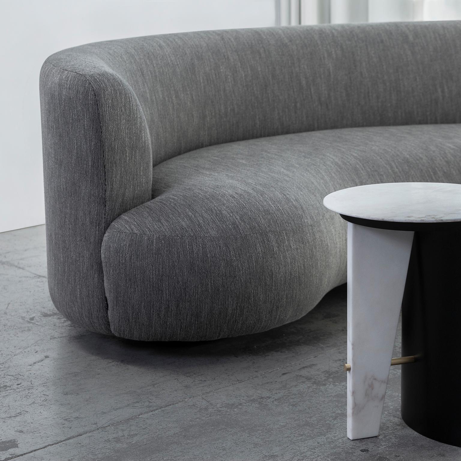 Modernes Zwillingssofa für draußen Beige gewebt, handgefertigt in Portugal von Greenapple im Angebot 2