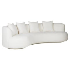 Modern Twins OUTDOORS White Boucle Sofa, Handmade in Portugal by Greenapple