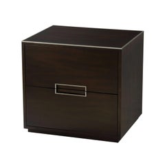 Modern Two-Drawer Nightstand