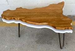 Modern Two-Tier Cloud Drinks/Side Table