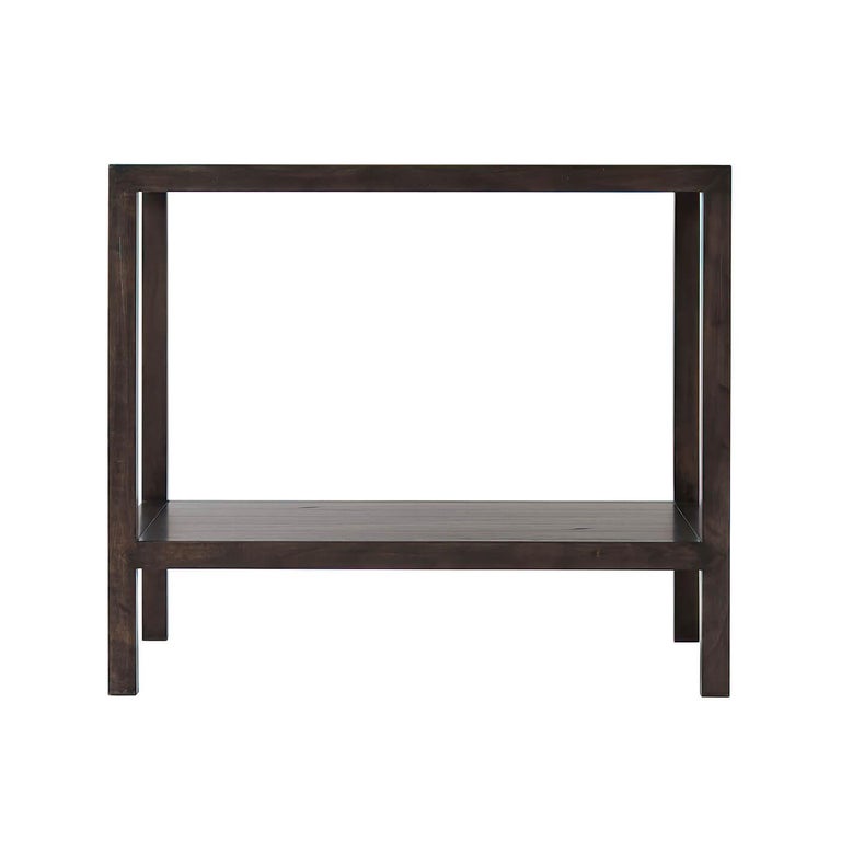 Modern Two-Tier End Table For Sale at 1stDibs