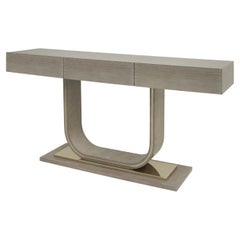 Consola moderna Charlotte con base en U
