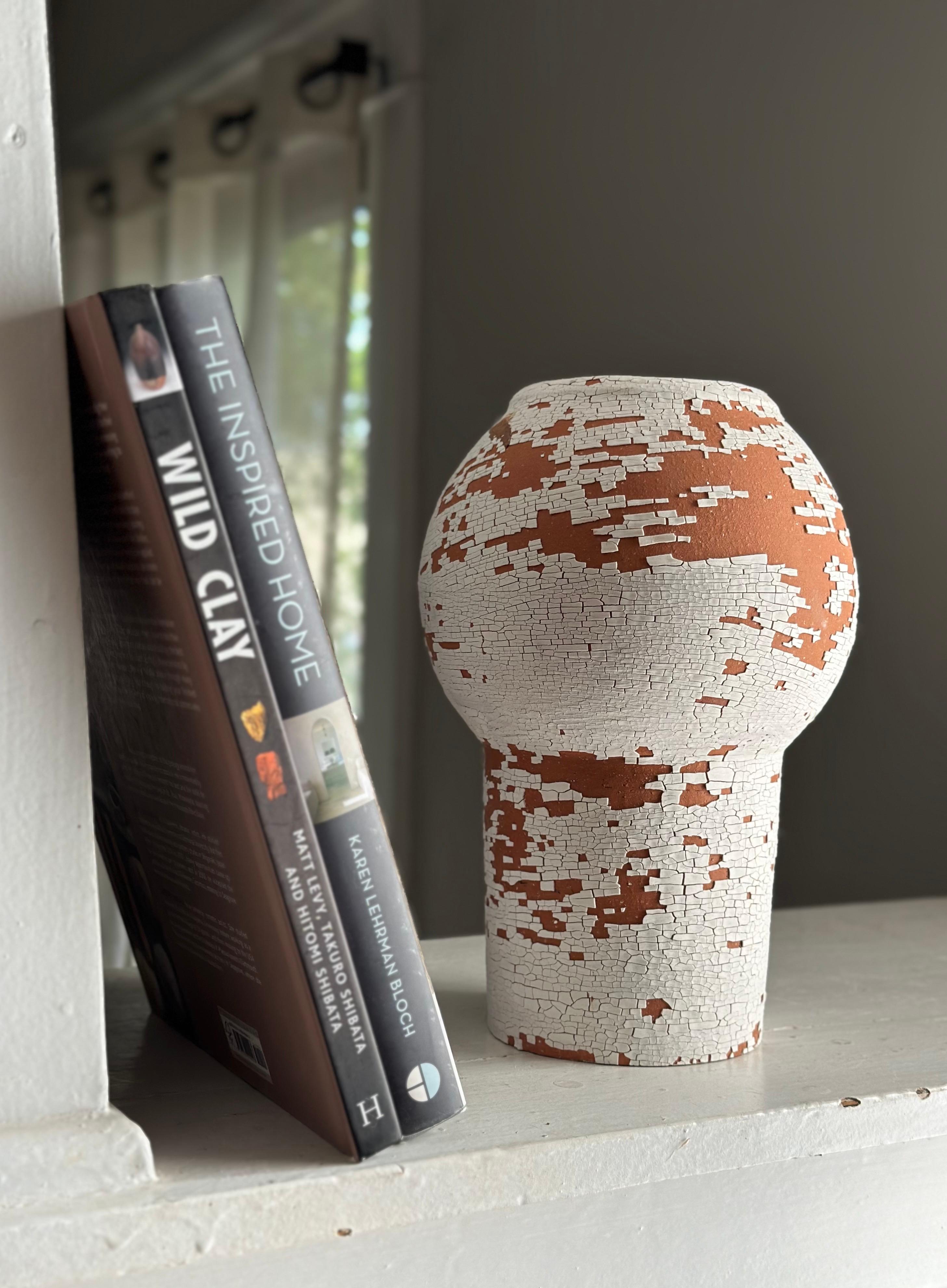 Nordamericano Vaso moderno a imitazione di mattone con texture unica in vendita