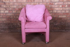 Modern Upholstered Club Chair by Preview, 1980s