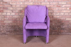 Modern Upholstered Club Chair by Preview, 1980s