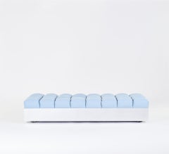 Modern Upholstered Daybed with Aluminum Frame by KLEIN