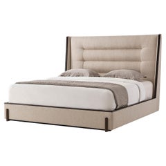 Modern Upholstered King Bed