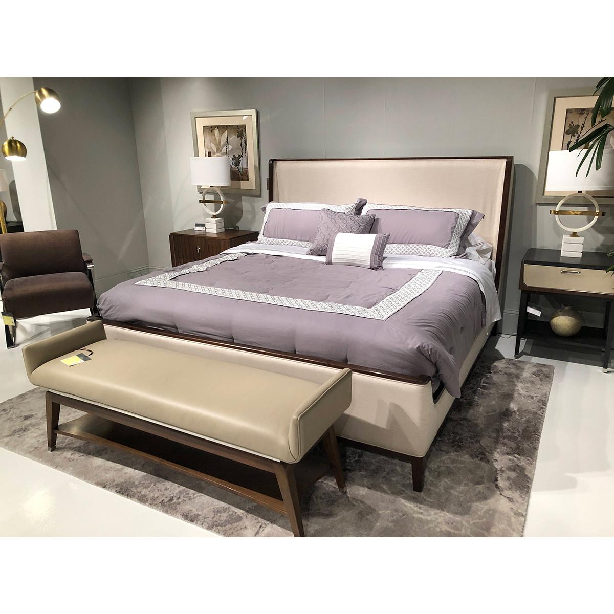Modern Upholstered King Size Bed 1