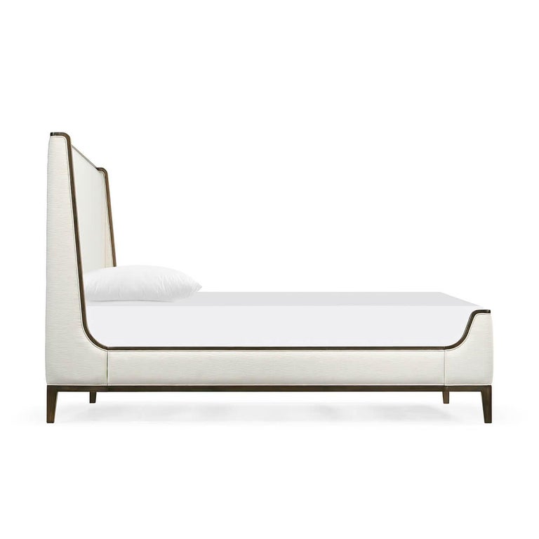 Modern Upholstered King Size Bed For Sale at 1stDibs upholstered king