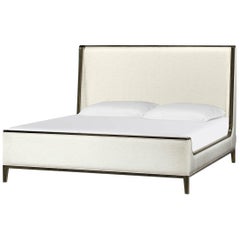 Modern Upholstered King Size Bed