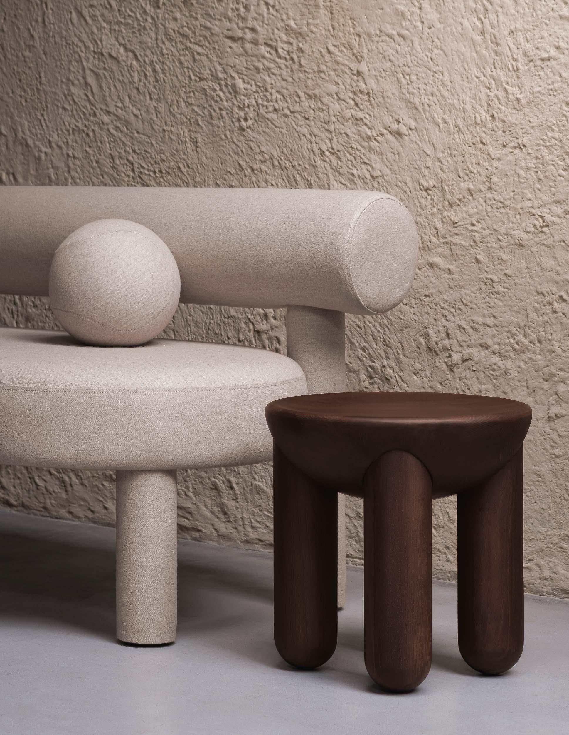 Modernes gepolstertes Sofa „Gropius CS1“ von NOOM, Wolle, Calico 29 im Angebot 13