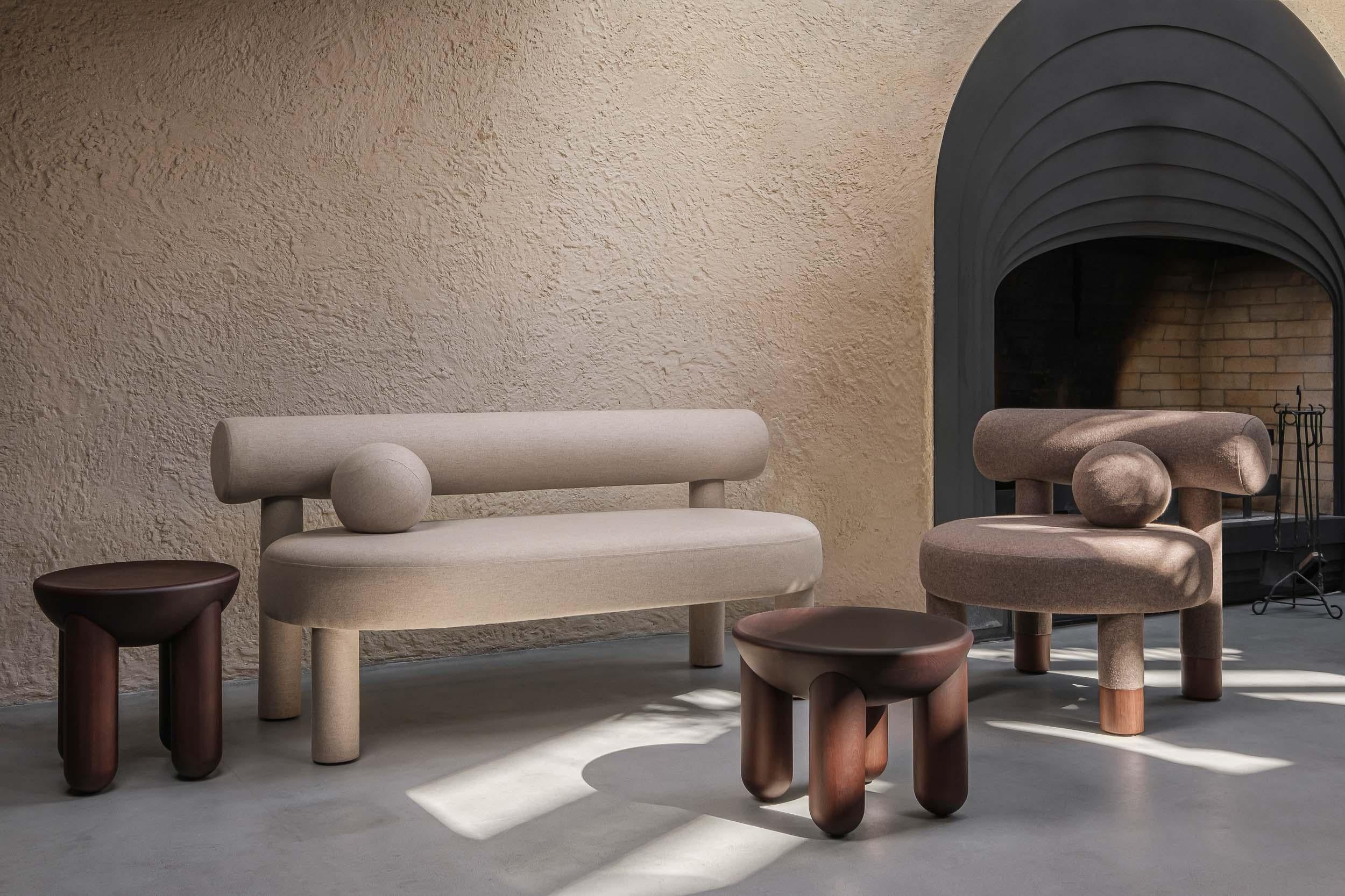 Modernes gepolstertes Sofa „Gropius CS1“ von NOOM, Wolle, Calico 29 im Zustand „Neu“ im Angebot in Paris, FR