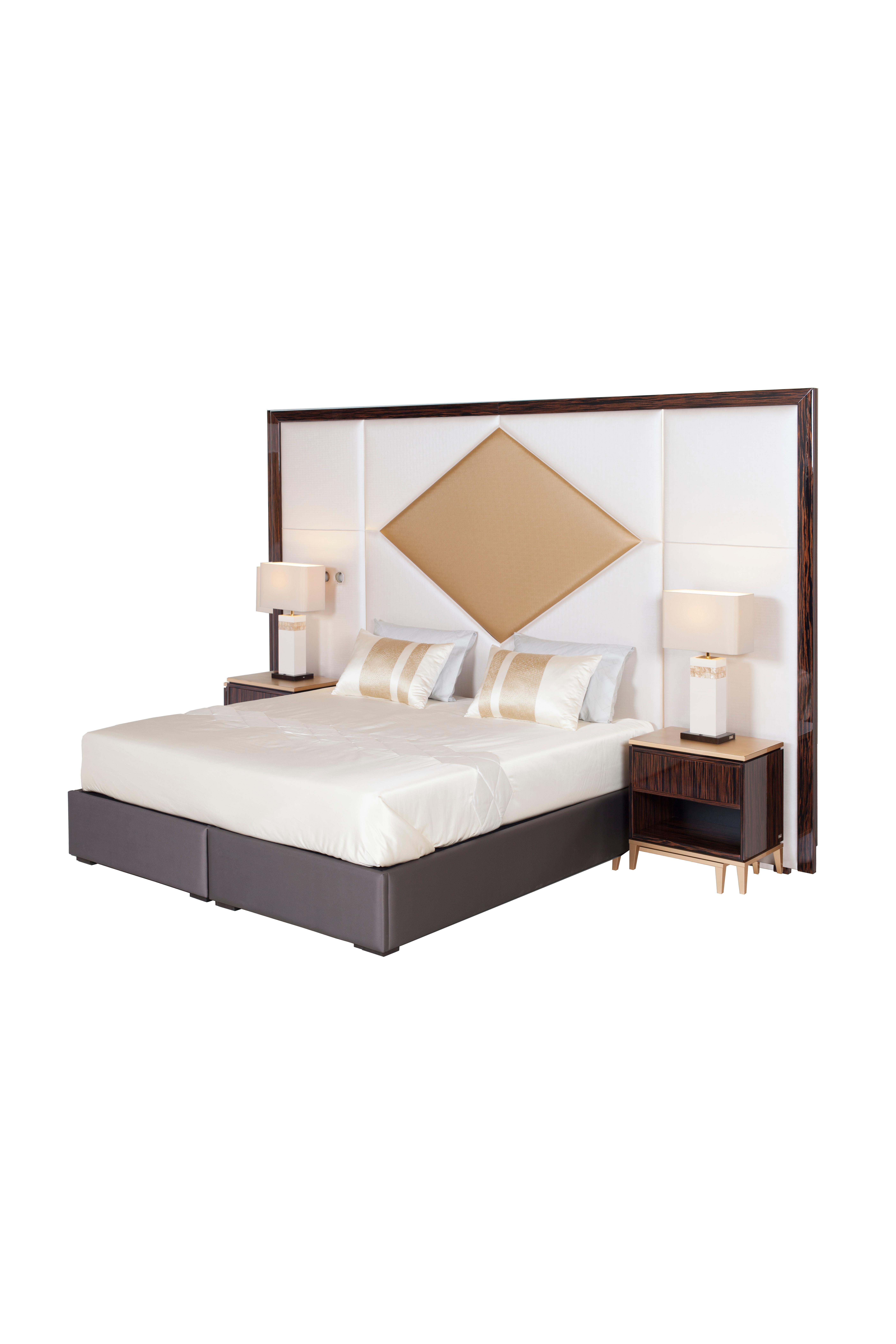 Valquíria Bedside Table, Modern Collection, Handcrafted in Portugal - Europe by Greenapple

Valquíria bedside table offers a timeless design for your living area. Valquíria is a wooden bedside table in natural colour Ebony, with details in black