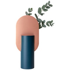 Modern Vase Genke CS2 by Noom in Copper and Steel