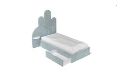 Modern Velvet Kids Merida Bed by Circu Magical Furniture