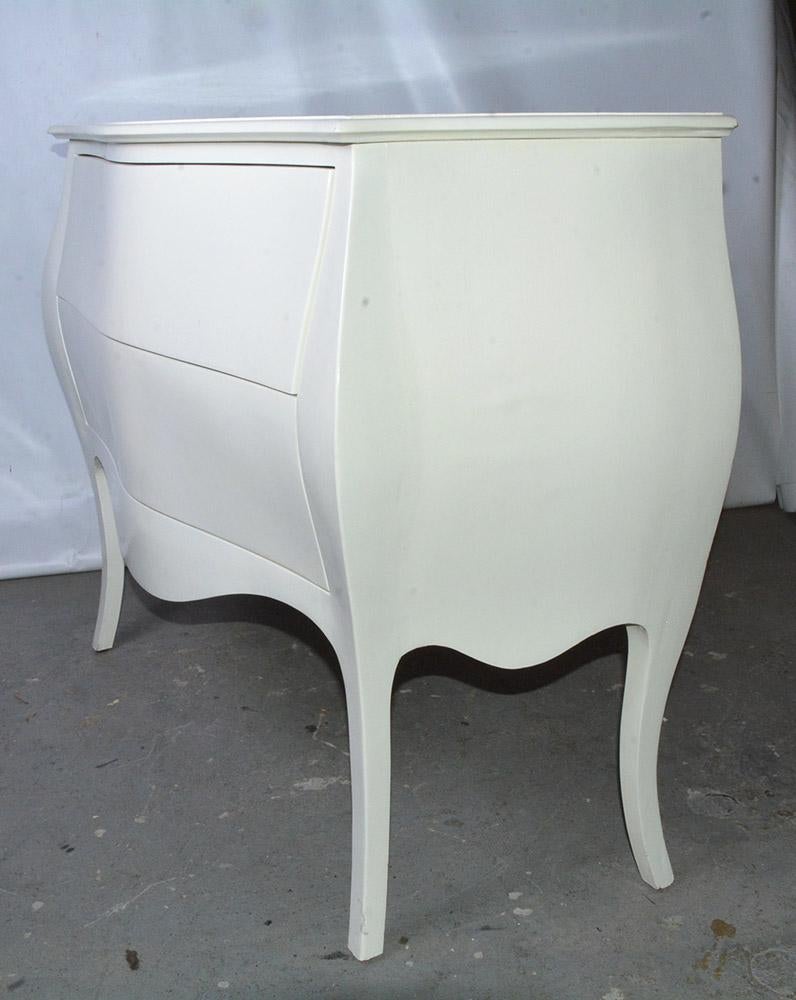 Hand-Crafted Modern Venetian-Style Hand-Painted Chest For Sale