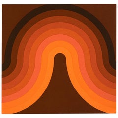 Modern Vernon Phanton Textile Art Wall Decor by Mira