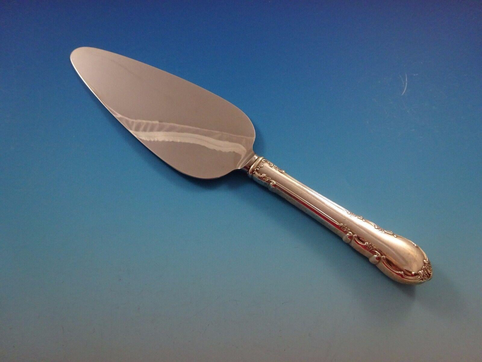 Modern Victorian by Lunt Sterling Silver Flatware Set For 8 Service 50 Pieces In Excellent Condition For Sale In Big Bend, WI