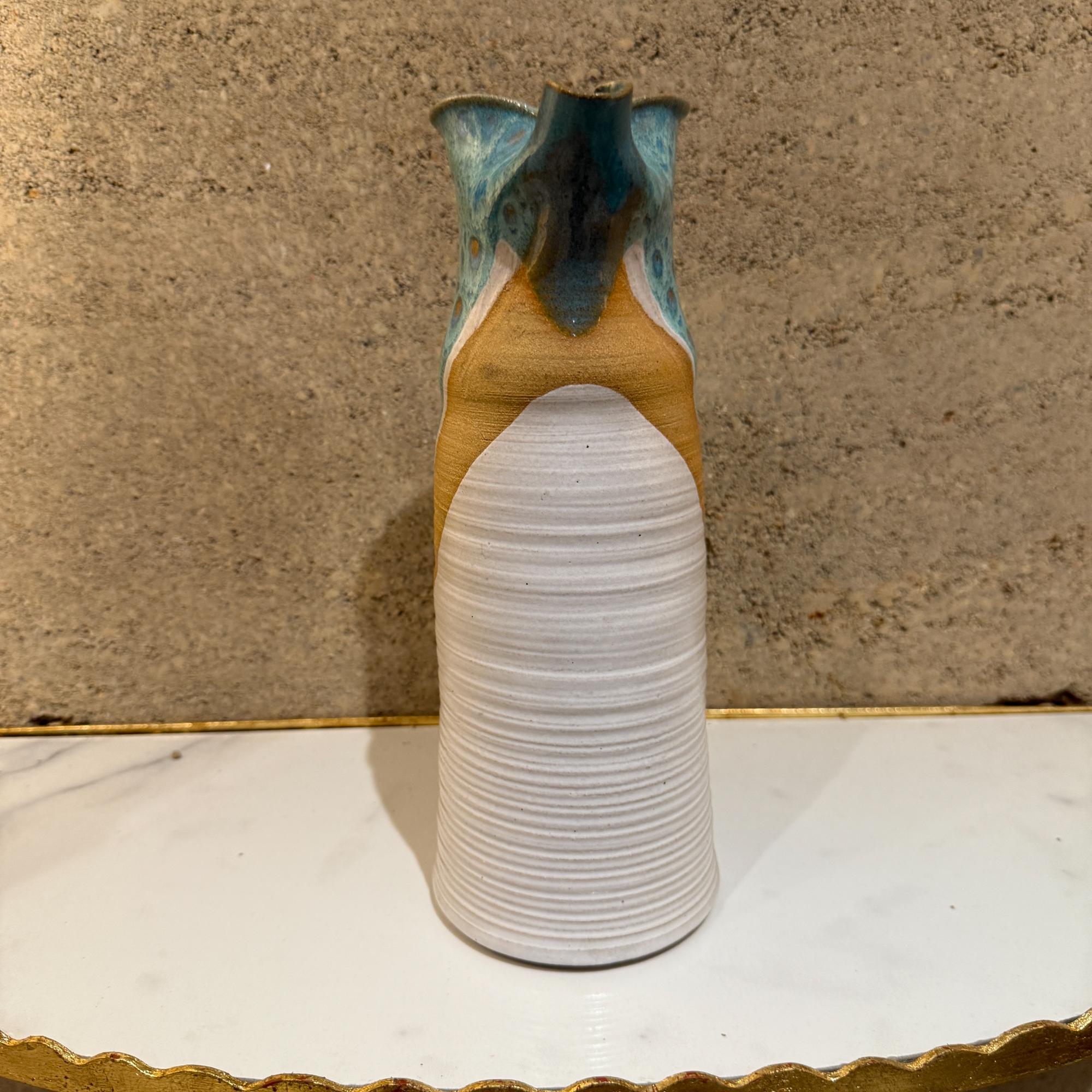 Modern Vintage Alan Snider Pottery Pitcher Hand/Wheel Thrown Earthware (amerikanisch) im Angebot