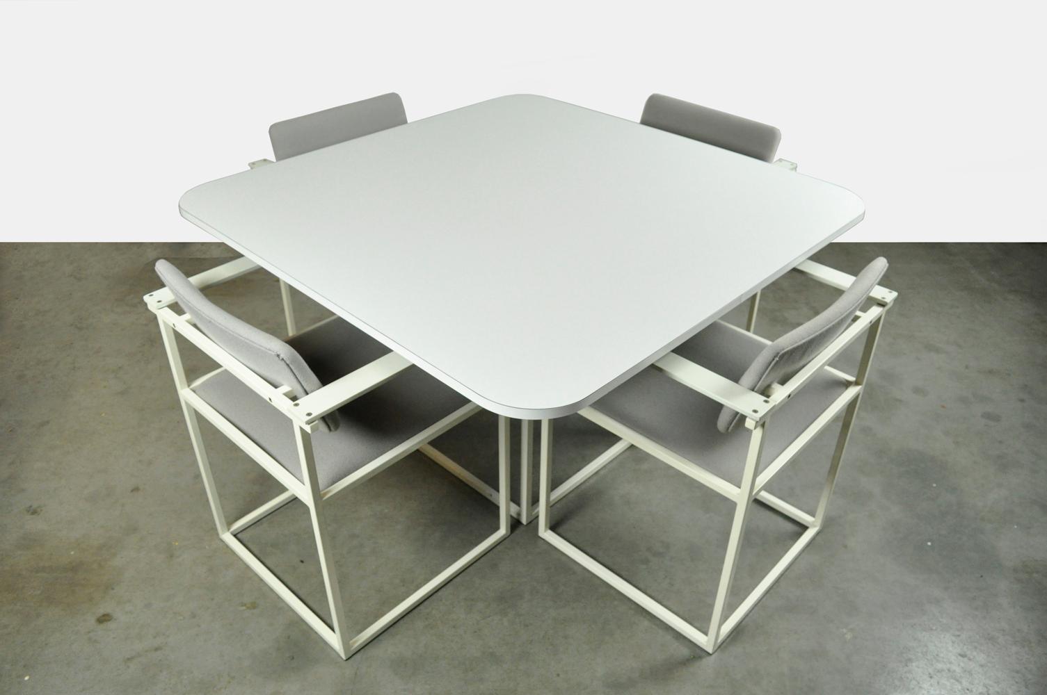 Néerlandais Ensemble de salle à manger moderne vintage, par P. Mazairac & K. Boonzaaijer pour Pastoe, années 1980