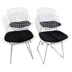 Modern Vintage Harry Bertoia Wire Dining or Side Chairs for Knoll