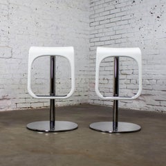 Modern Vintage IKEA Urban Barstools Made in Italy by Carl Ojerstam a Pair