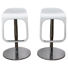 Par de taburetes de bar IKEA Urban, modernos y vintage, fabricados en Italia por Carl Ojerstam