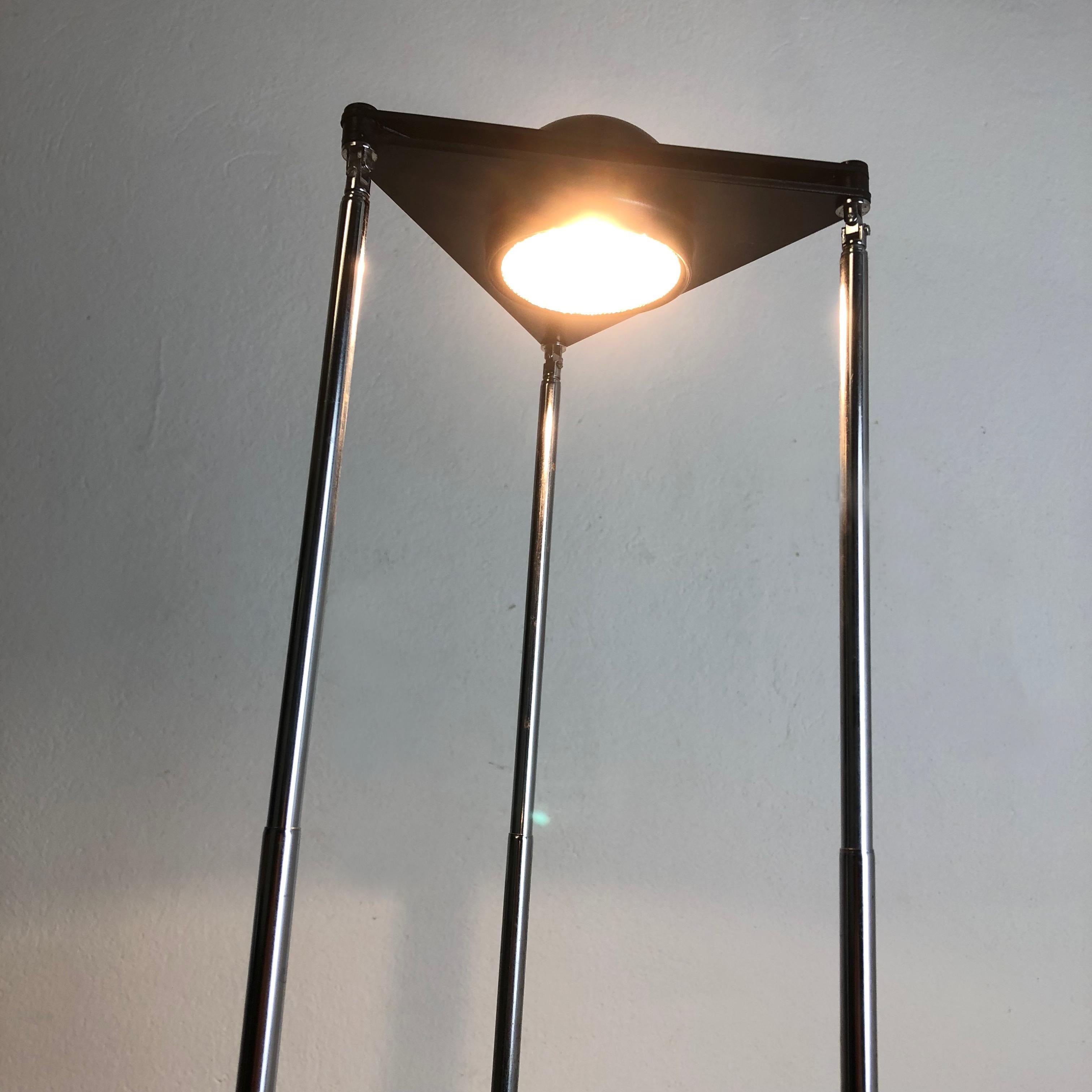 Modern Vintage Kandido Table Light by F. A. Porsche for Luci Lights Italy, 1980s For Sale 1