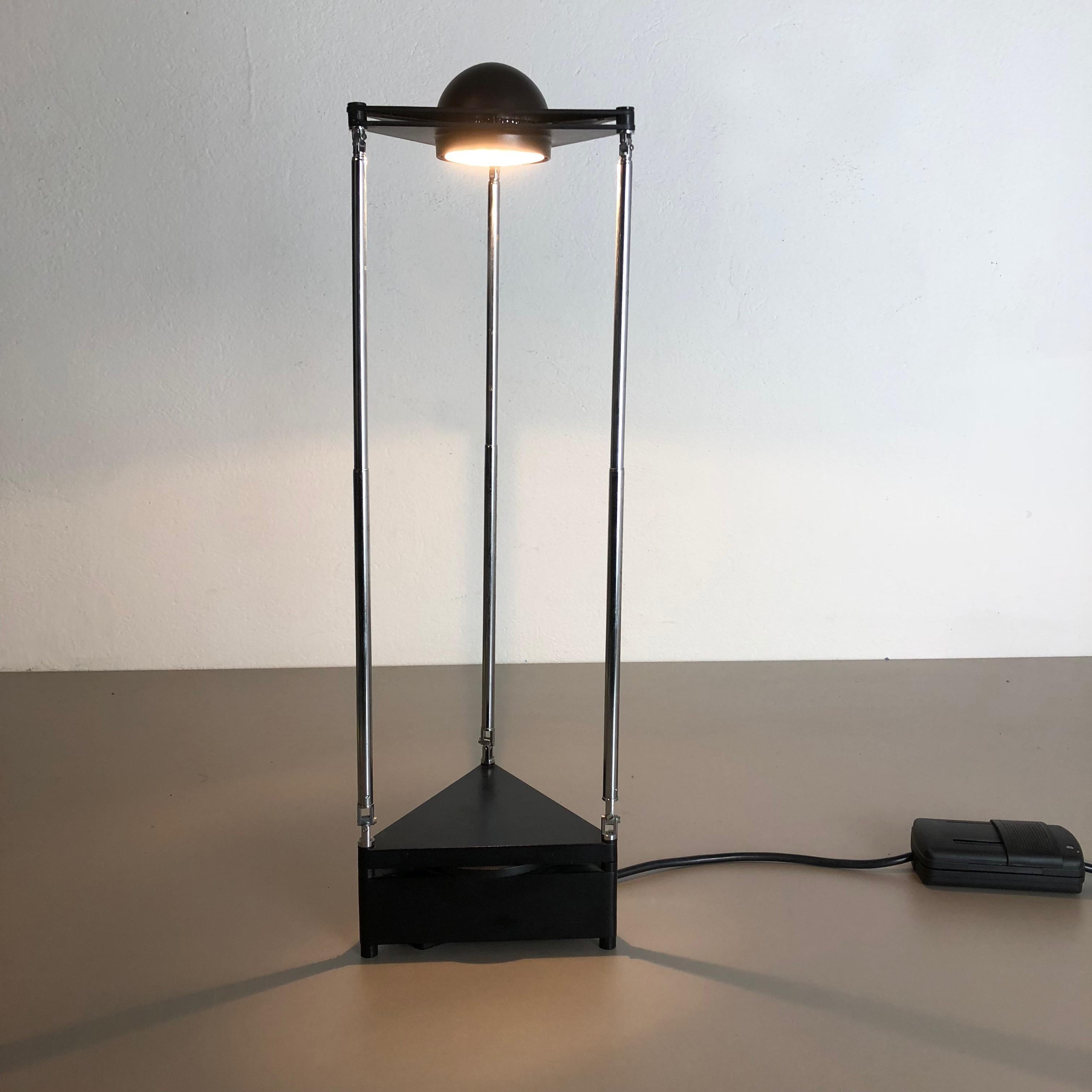 Modern Vintage Kandido Table Light by F. A. Porsche for Luci Lights Italy, 1980s In Good Condition For Sale In Kirchlengern, DE
