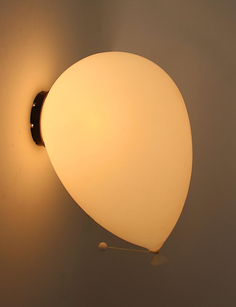 Modern Vintage Large White Balloon Flush Mount Sconce Table Lamp Yves