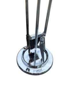 Modern Vintage Lucite Fireplace Tools Set- 4 Pieces