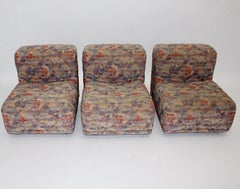 Modern Vintage Modular Sofa Wittmann Cubus Pastel Textil 1970s Austria