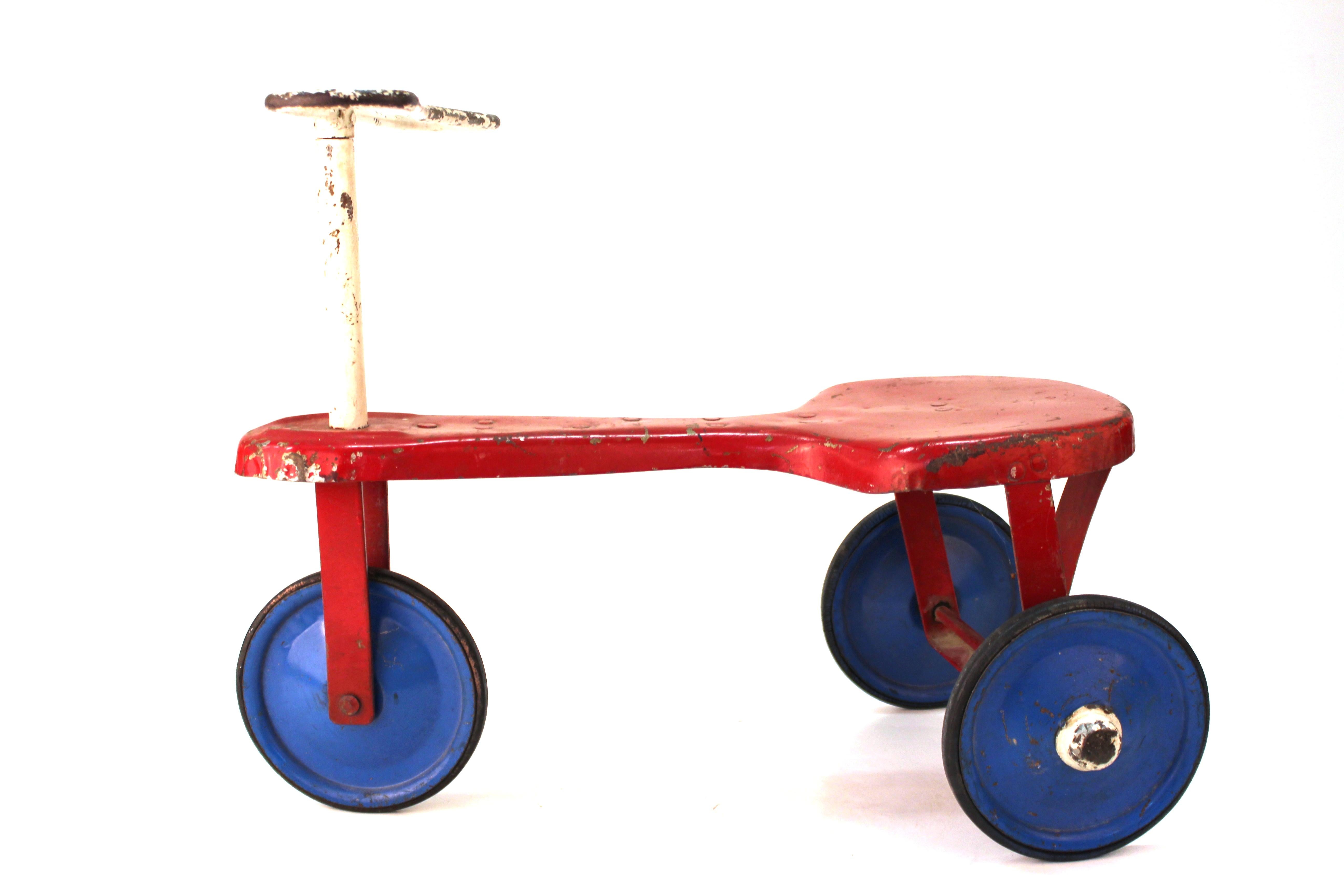 Mid-20th Century Modern Vintage Toy Tricycle