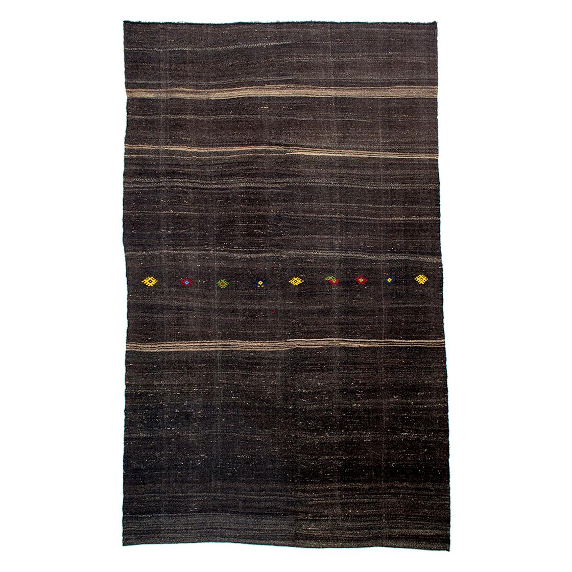 Modern Vintage Turkish Kilim Rug 'Flat-Weave' For Sale