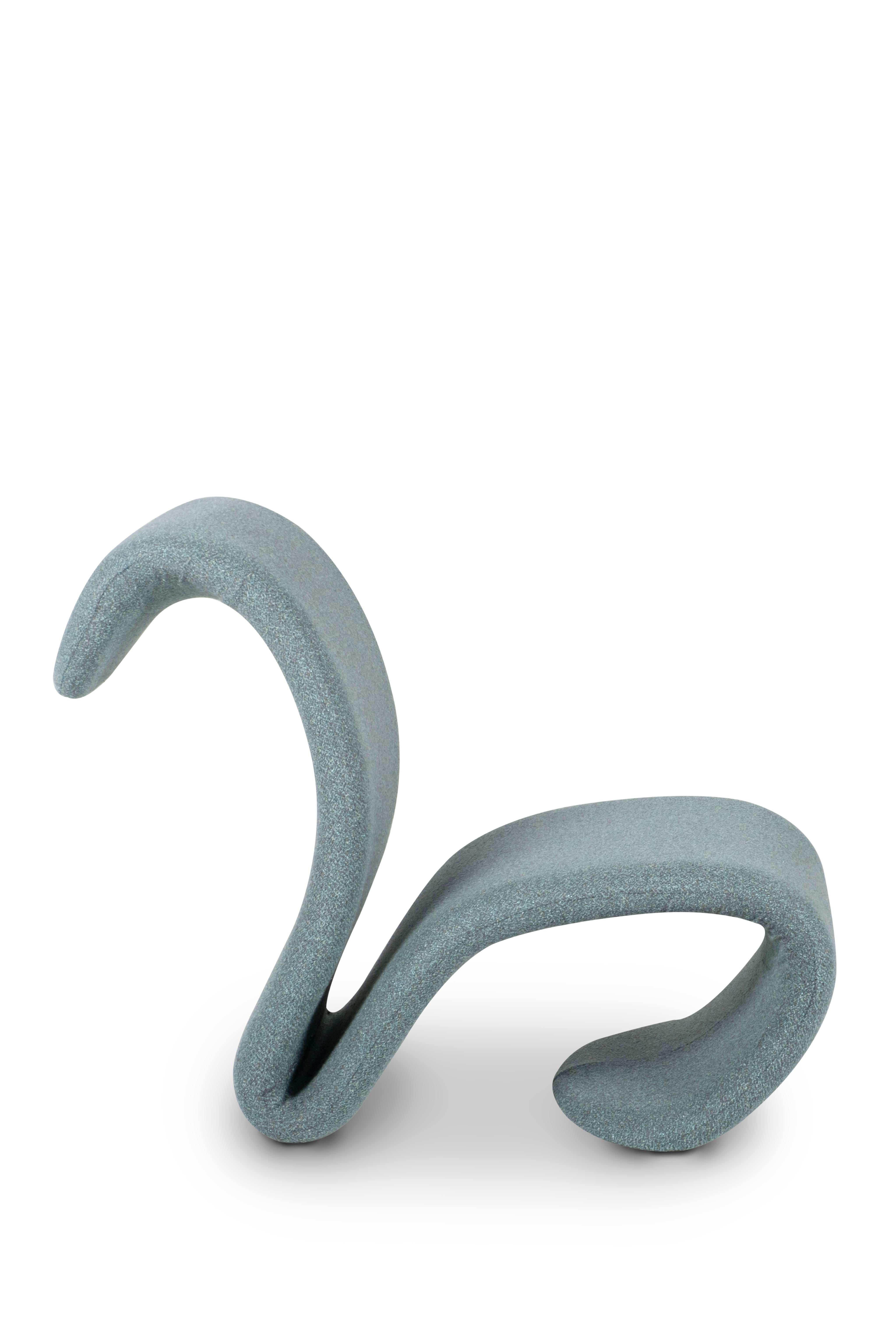 The Moderns Vitória Lounge Chair, Pierre Frey, Handmade in Portugal by Greenapple en vente 4
