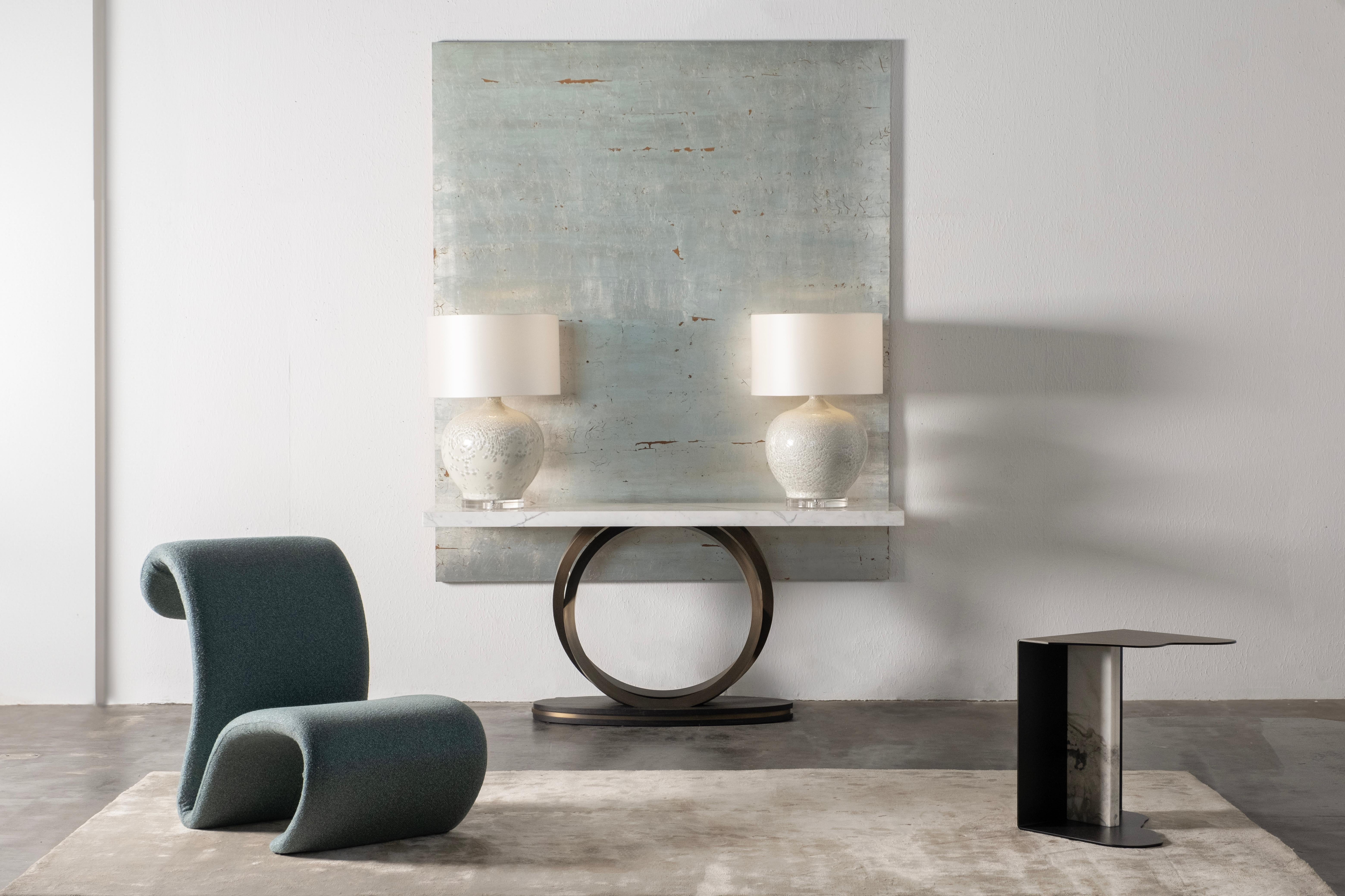 The Moderns Vitória Lounge Chair, Pierre Frey, Handmade in Portugal by Greenapple Neuf - En vente à Lisboa, PT