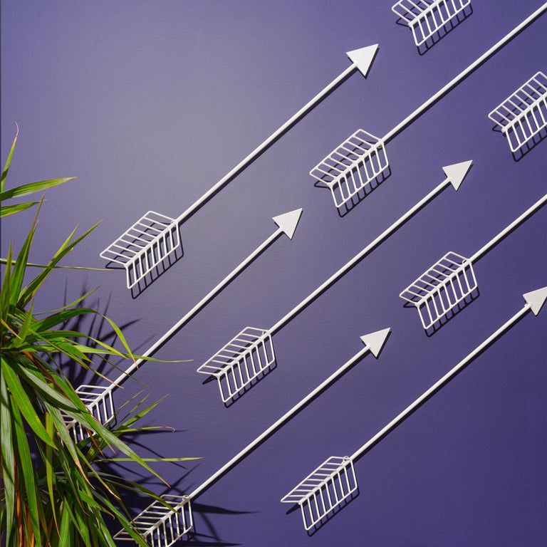 Unknown Modern Wall Decor, The Wall Arrow by Bend Goods, Black For Sale