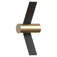Modern Wall Lamp 'Nastro 563.43' by Studiopepe x Tooy, Black & Brushed Brass