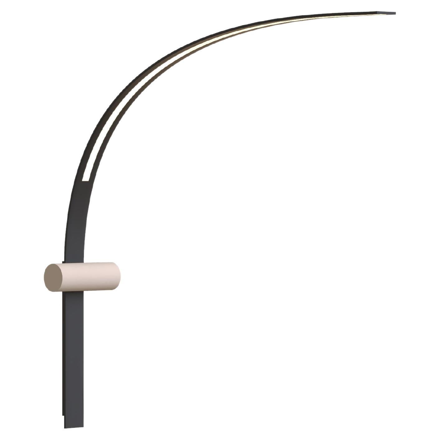 Modern Wall Lamp 'Nastro 563.46' by Studiopepe x Tooy, Black & Beige For Sale