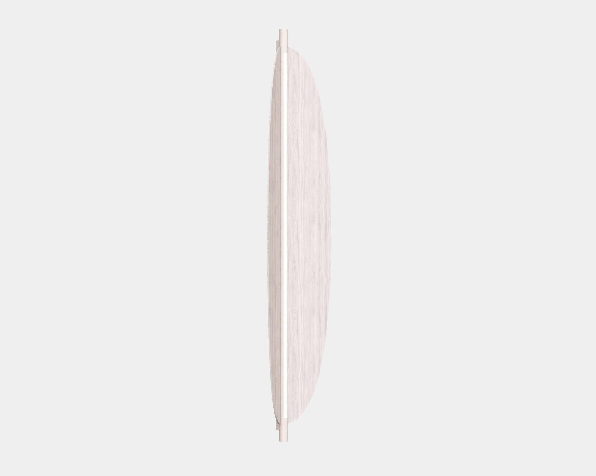 Modern Wall Lamp 'Thula 562.41' by Federica Biasi x Tooy, Beige + Leather For Sale 8