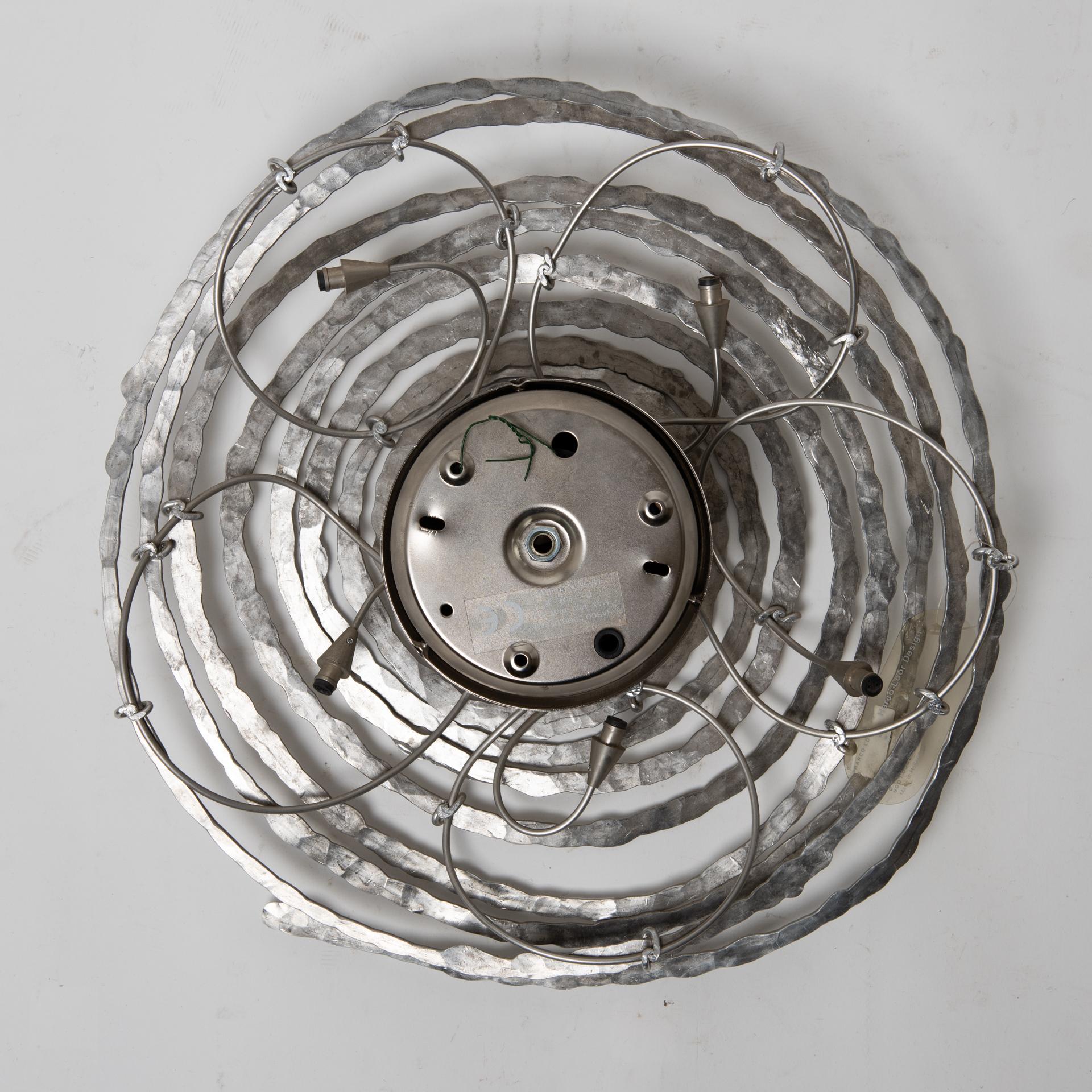 Aluminum Modern Wall or Ceiling Light For Sale