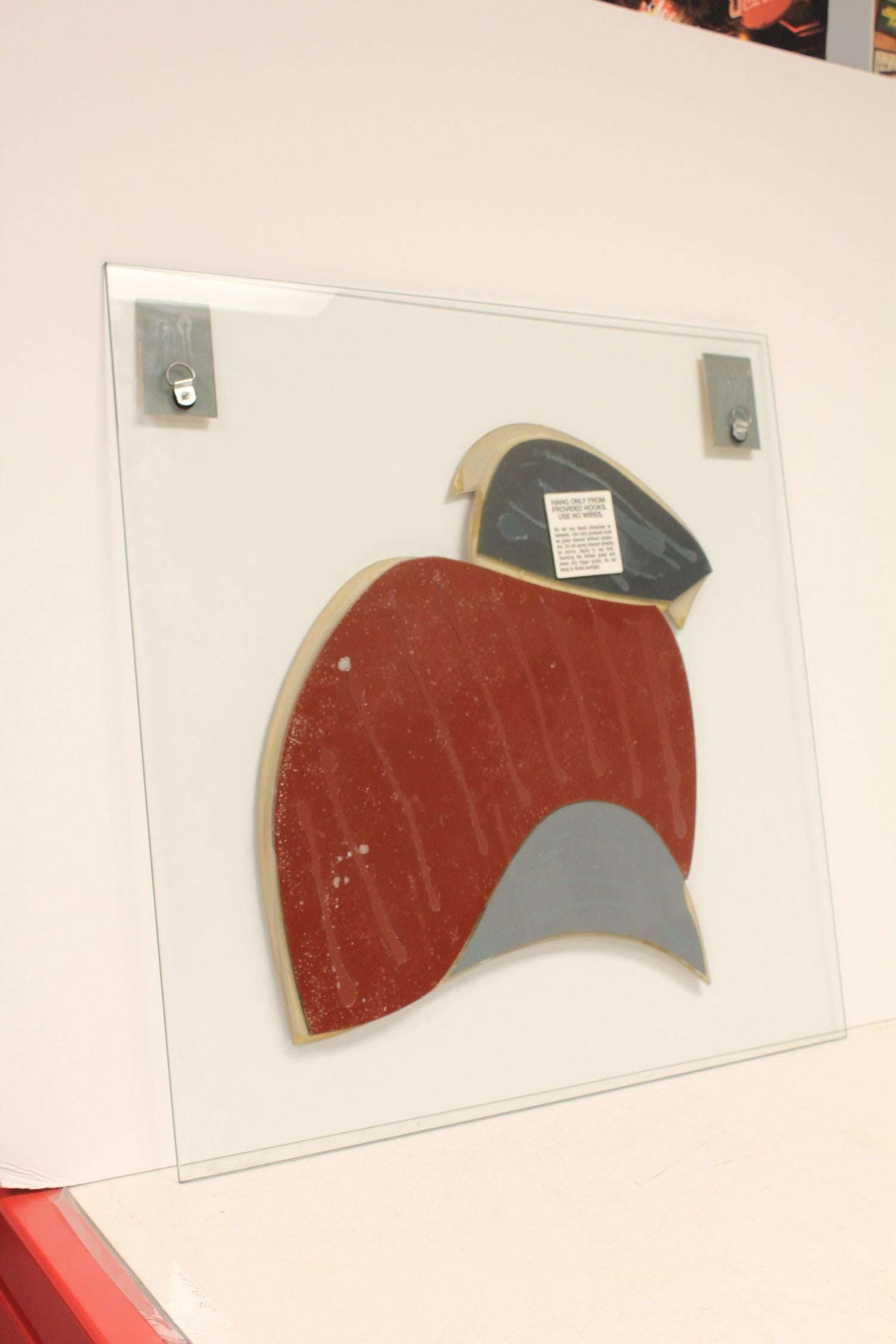 Late 20th Century Modern Wall Sculpture by David Marshall For Sale