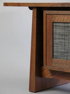 Modern Walnut Credenza by Thomas Throop Black Creek Designs Made to Order