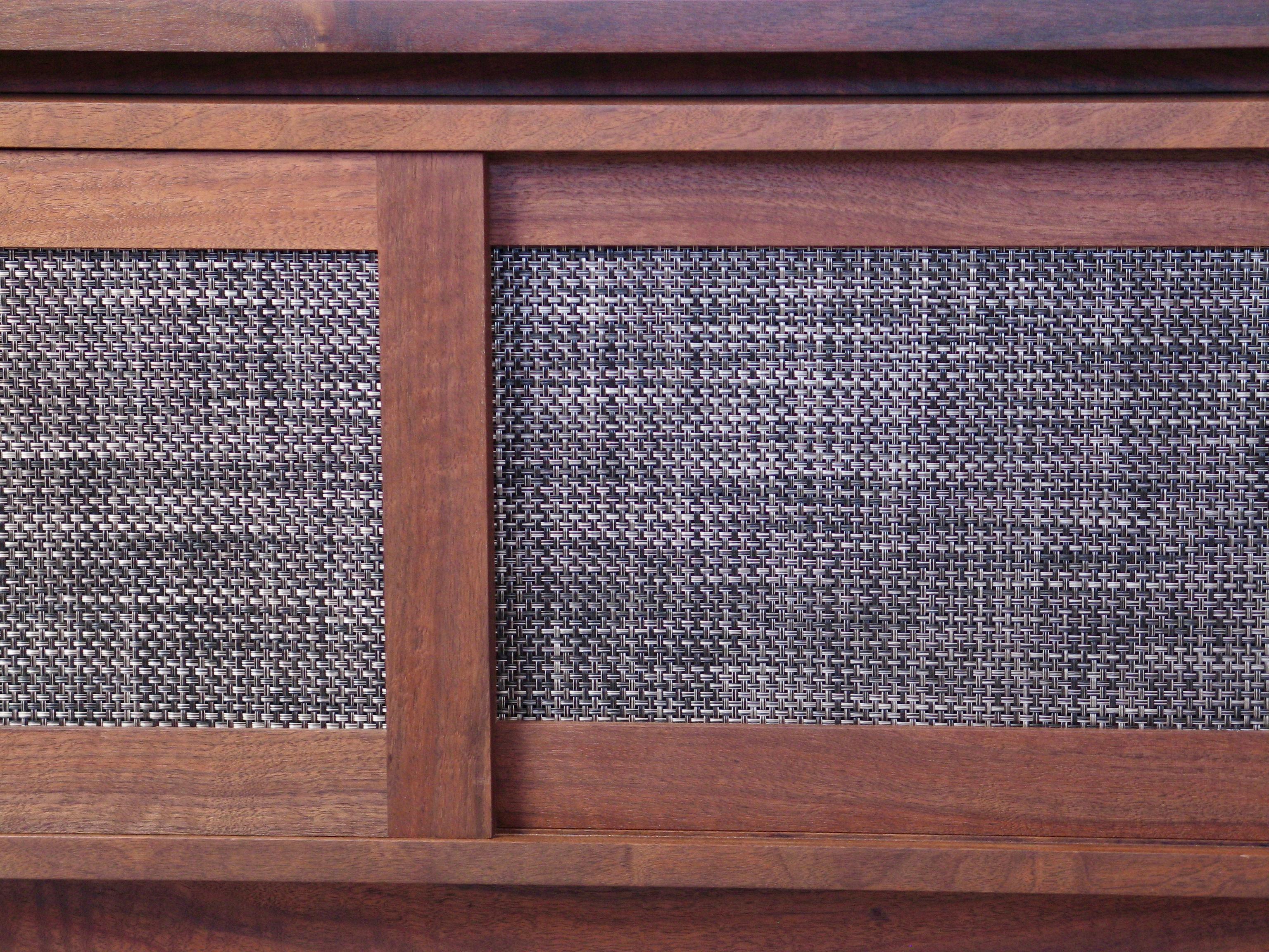 Modern Walnut Credenza by Thomas Throop / Black Creek Designs - Made to Order For Sale 1