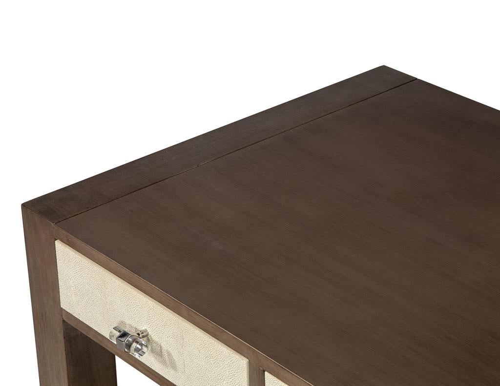 Modern Walnut Parchment Desk 2