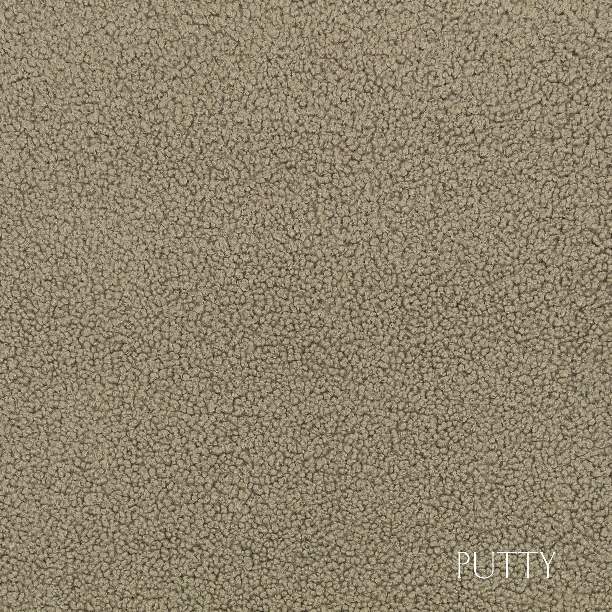 MY MODERN, Nussbaumholz, massives Messing und Boucle' Malta Ess- und Loungesessel im Angebot 5