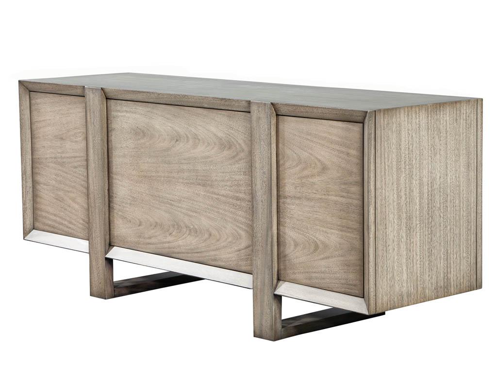 Modern Washed Finished Sideboard Barbara Barry Horizon Buffet For Sale 3