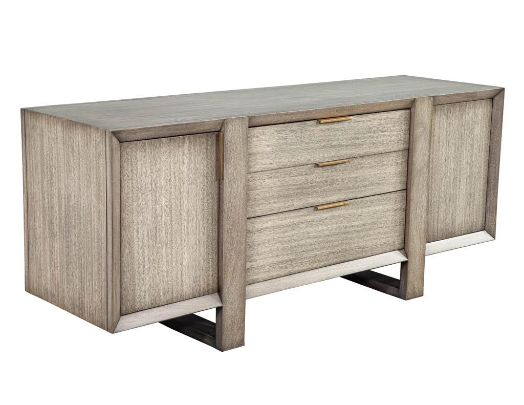 Modern Washed Finished Sideboard Barbara Barry Horizon Buffet For Sale 6