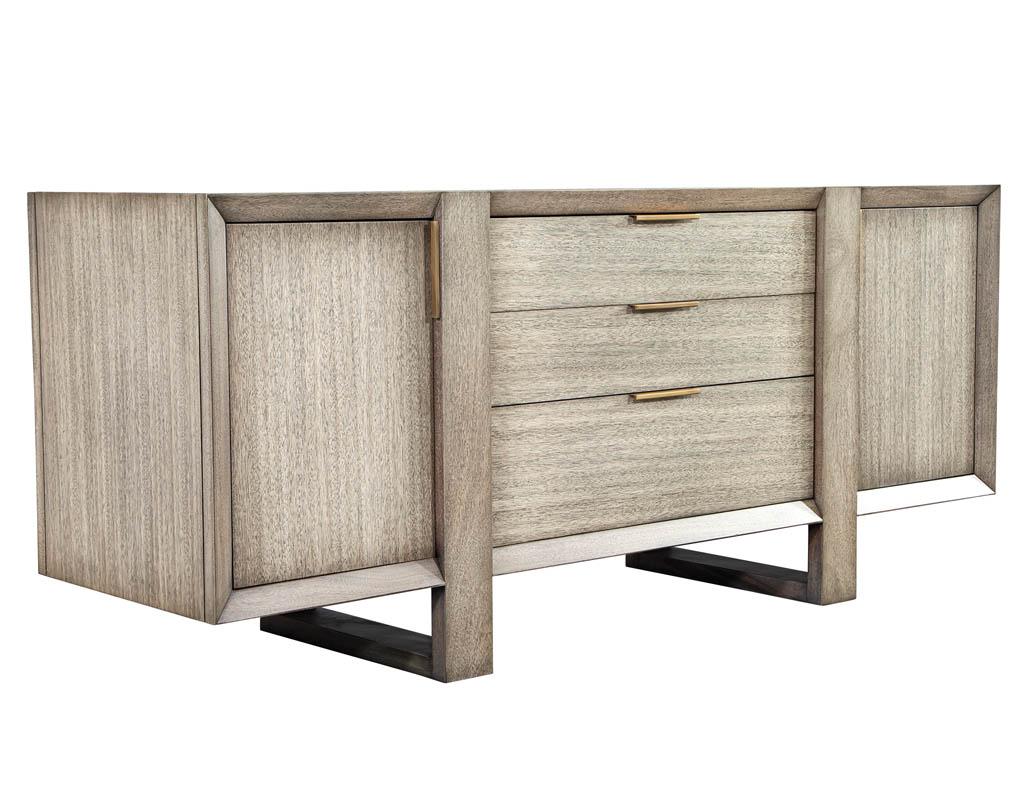 Modern Washed Finished Sideboard Barbara Barry Horizon Buffet For Sale 7