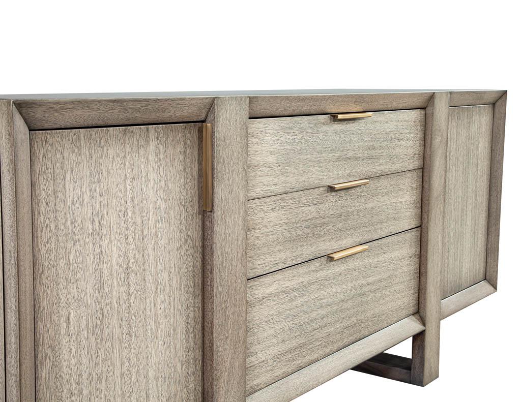 Modern Washed Finished Sideboard Barbara Barry Horizon Buffet For Sale 8